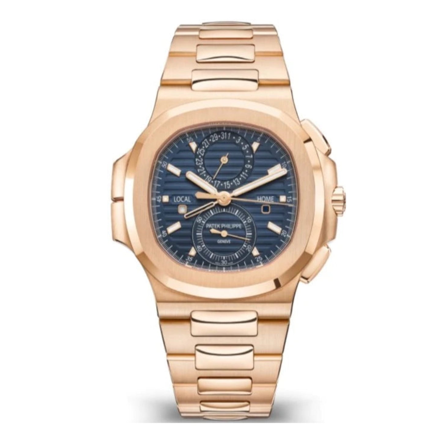 Patek Philippe Nautilus Travel Time Chronograph (Ref# 5990/1R-001)