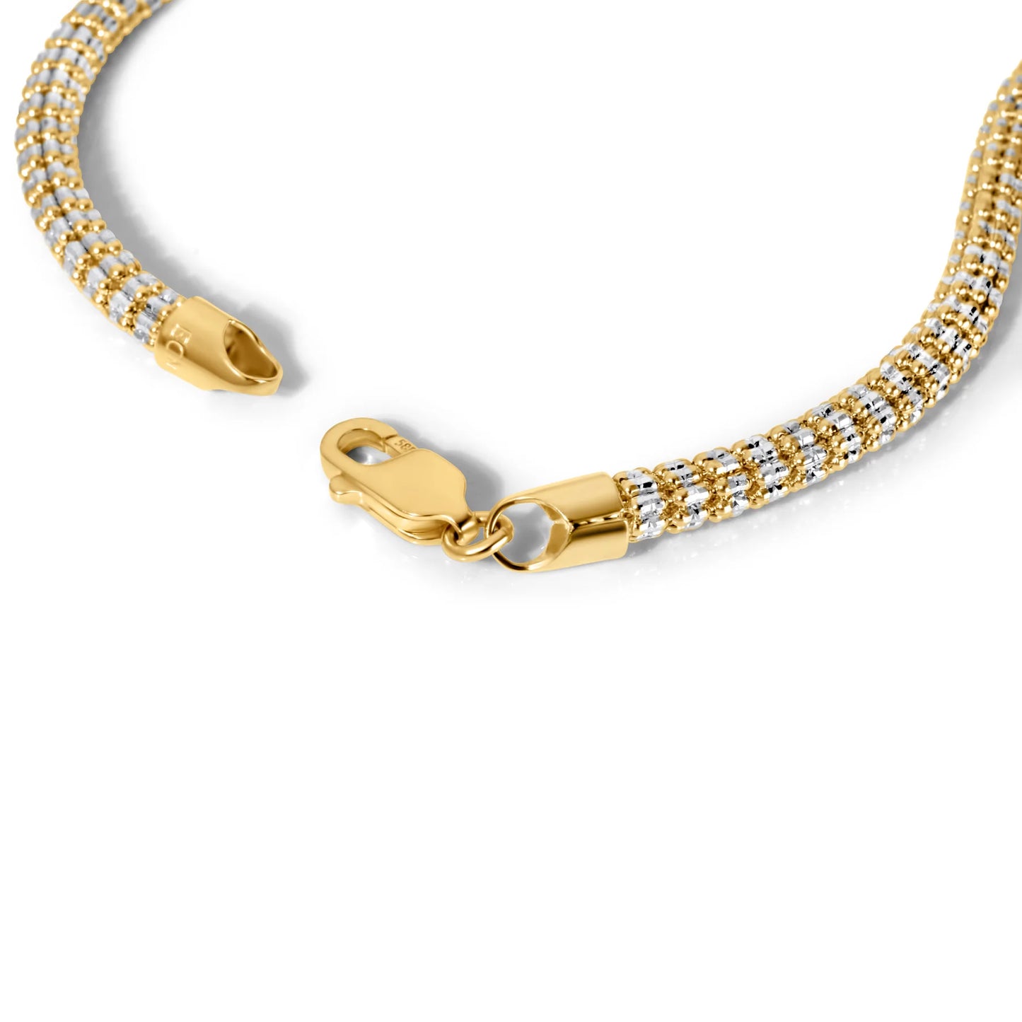 14KT Ice Link Chain 4.5mm
