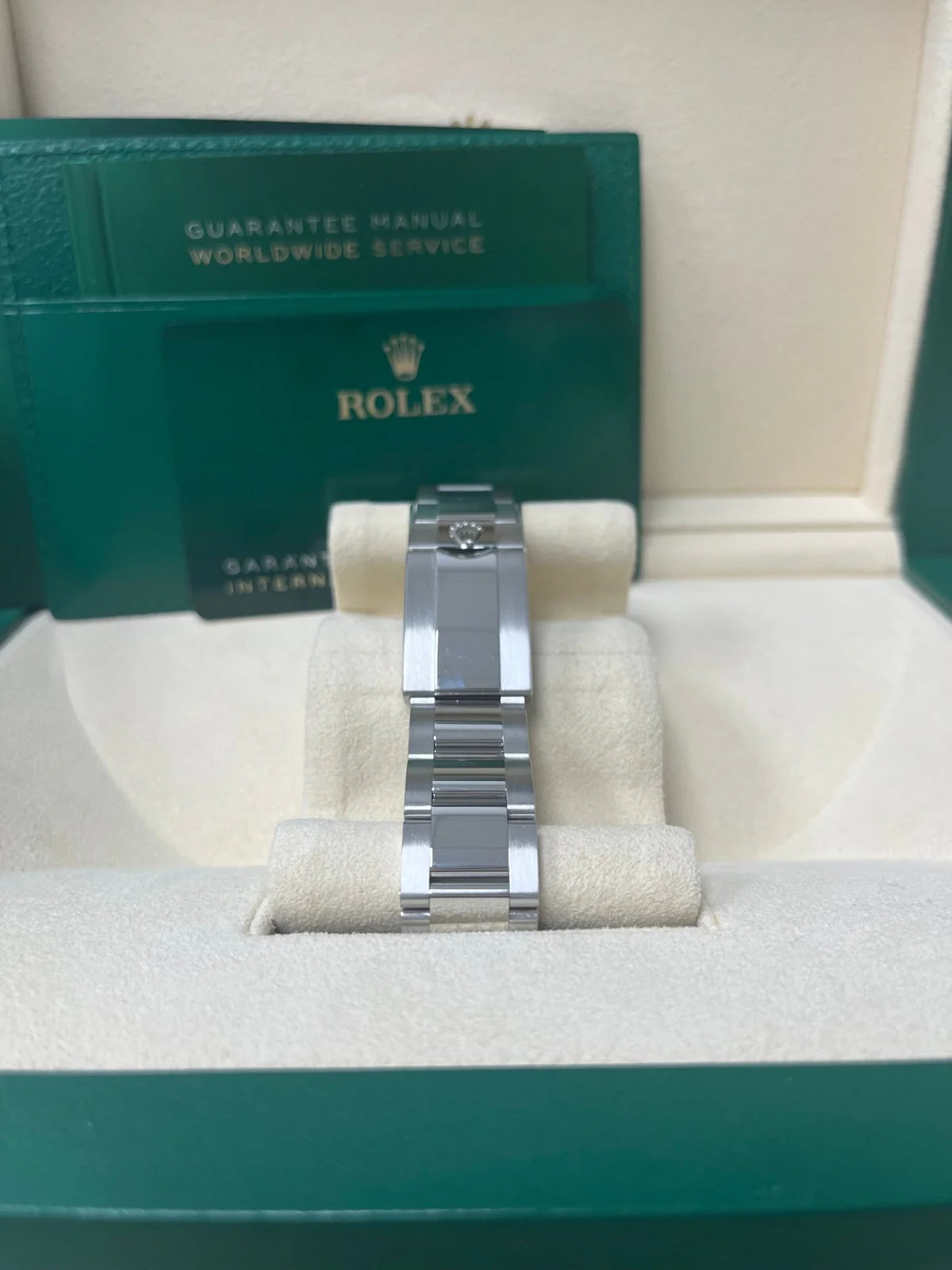 Rolex GMT-Master II 40 Watch - Black and Blue Batman Bezel - Black Dial - Oyster Bracelet (Ref# 126710BLNR)