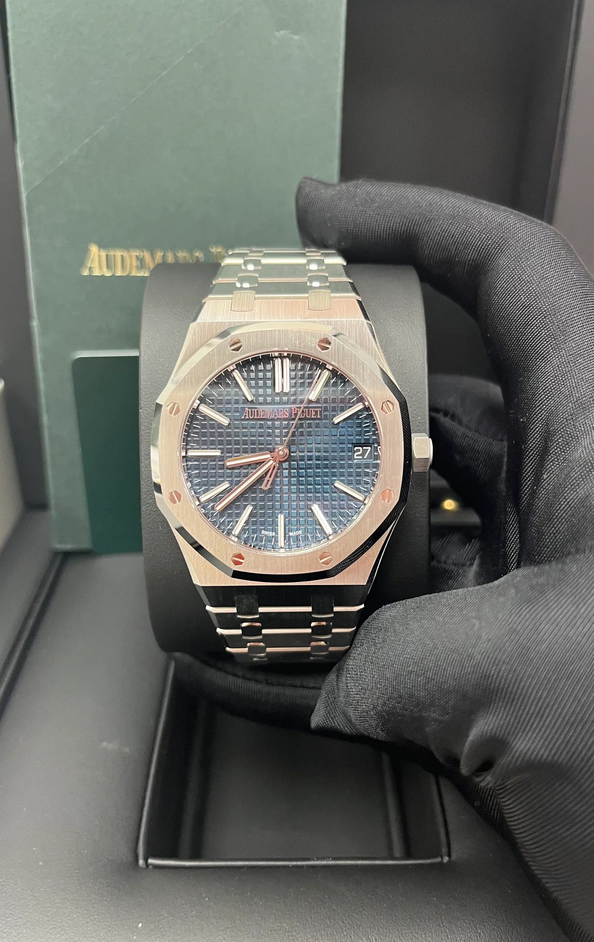Audemars Piguet Royal Oak 41mm Stainless Steel/ Blue Dial