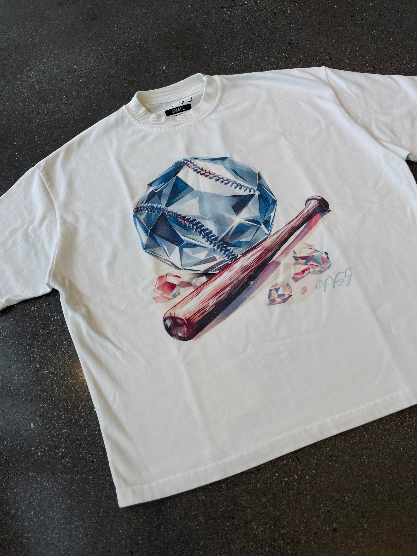 Diamond Baseball Graphic Shirt