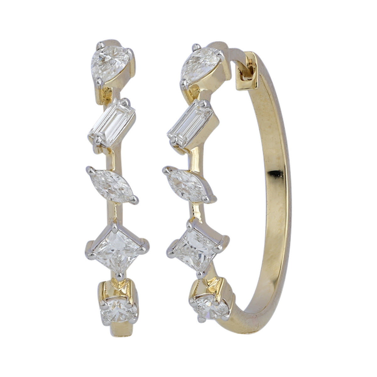 Mixed-Shape Hoops — authentic catalog photograph on white