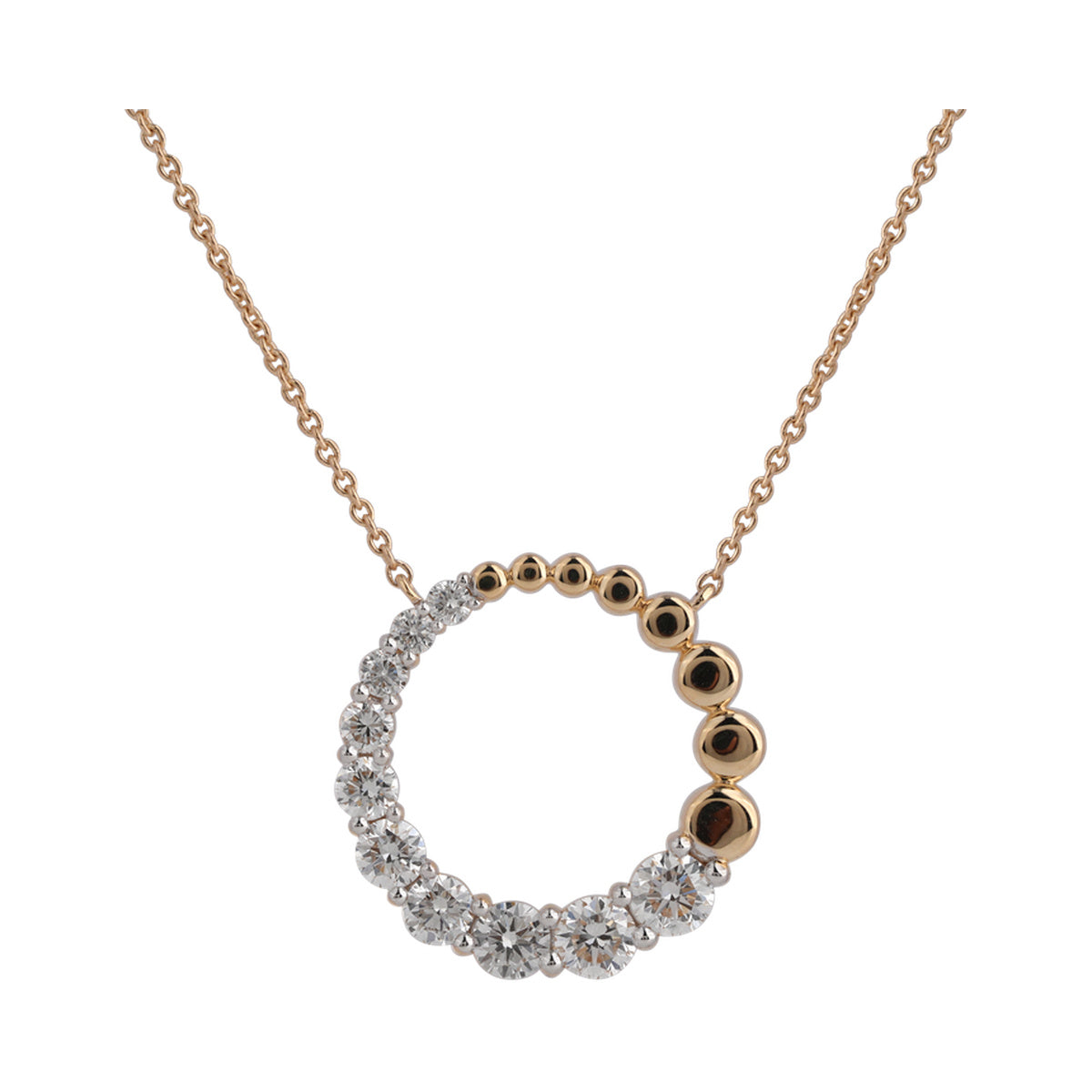 Open Circle Pendant — authentic catalog photograph on white