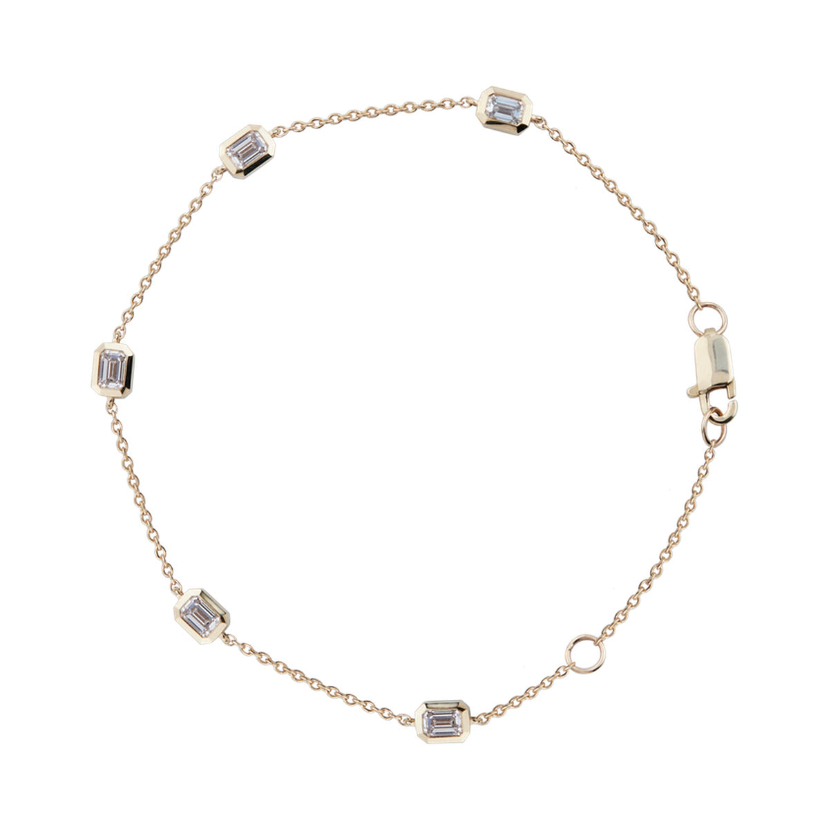 Emerald Station Bracelet — authentic catalog photograph on white