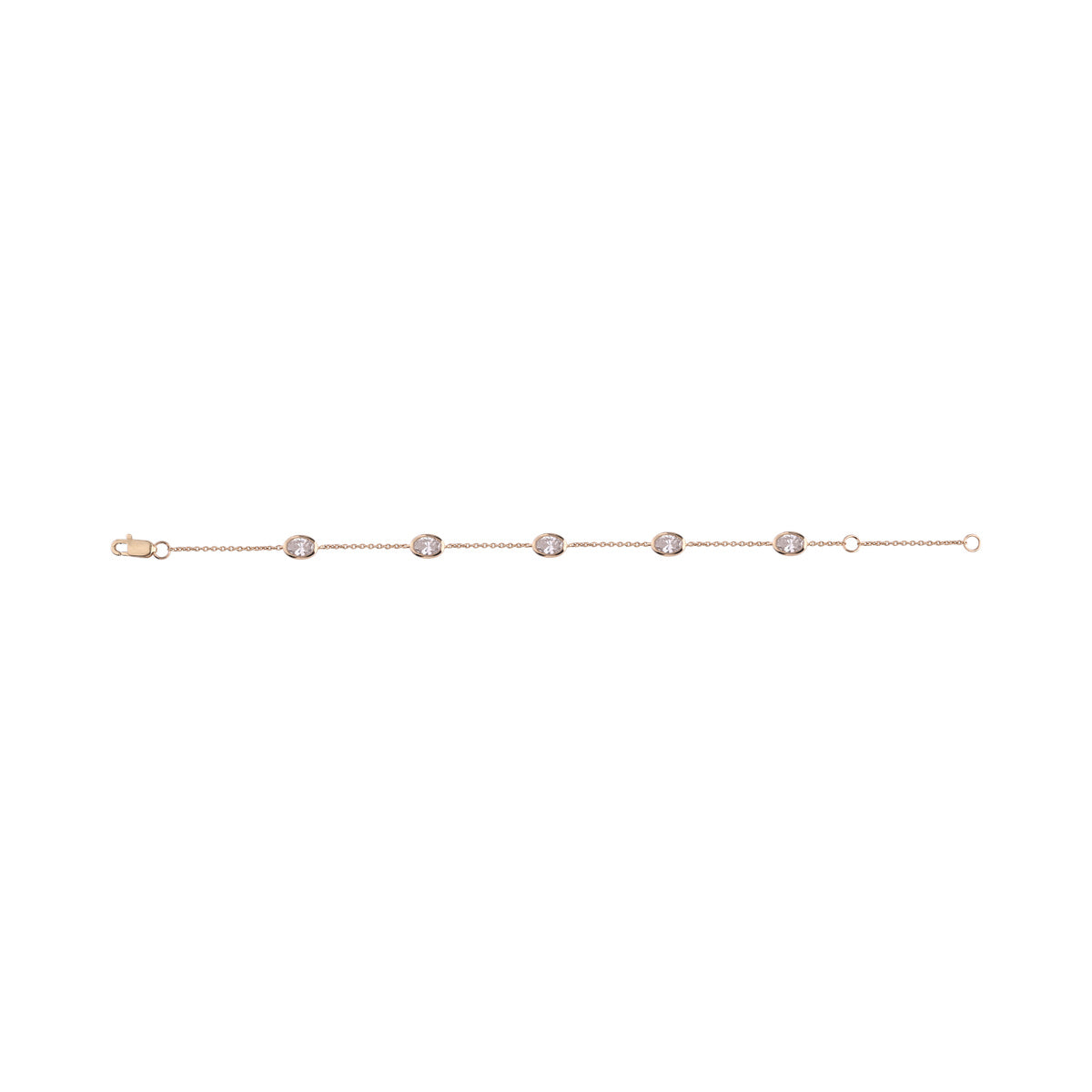 Five-Station Chain Bracelet — authentic catalog photograph on white