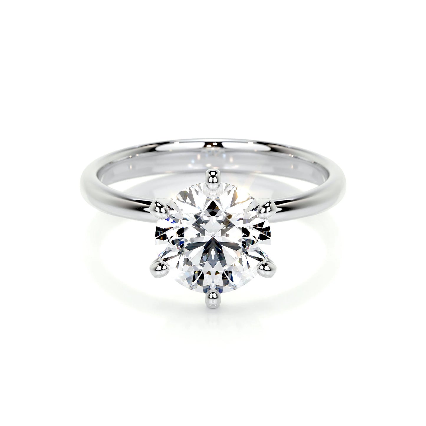 Diamond Solitaire Engagement Ring