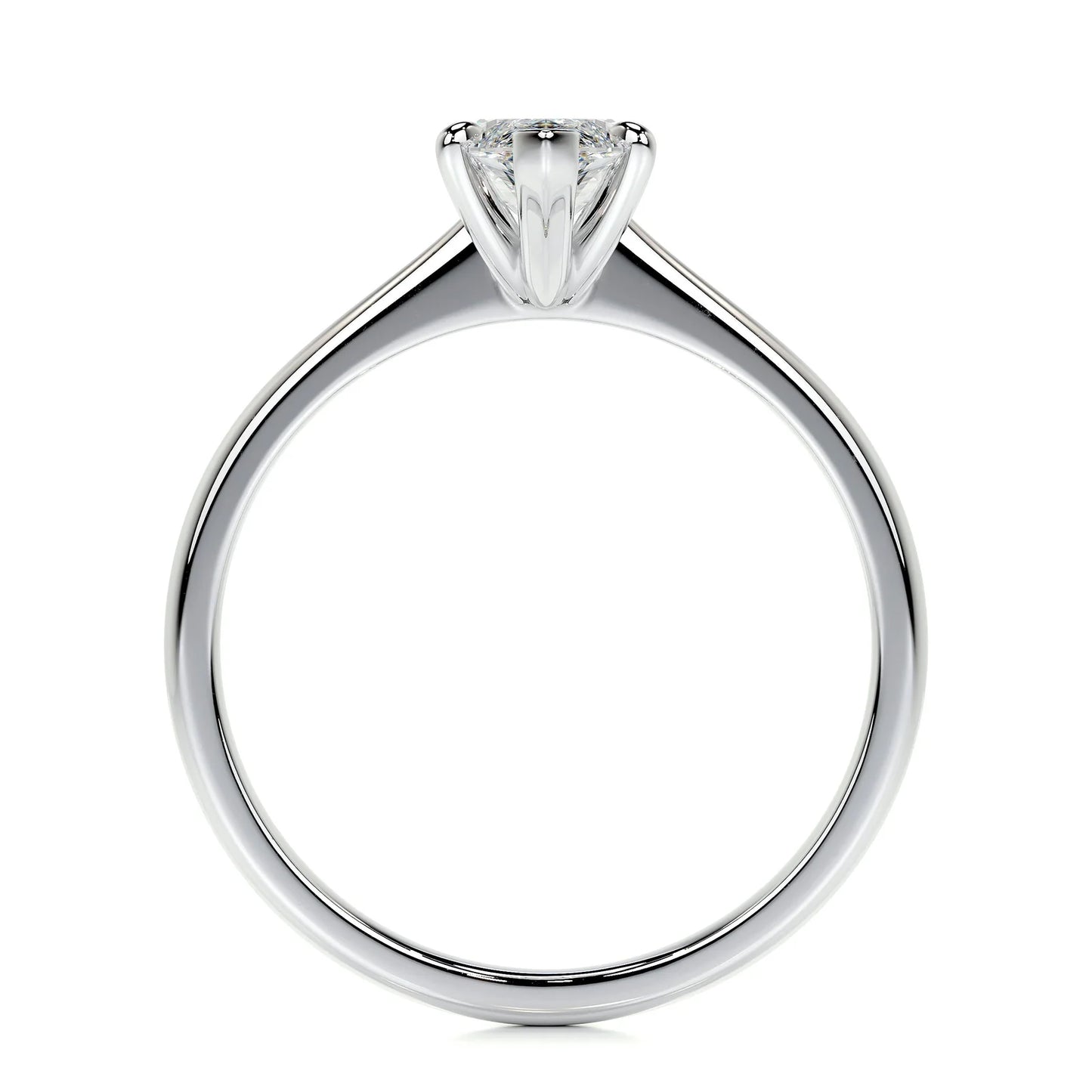 Diamond Marquise Solitaire Engagement Ring