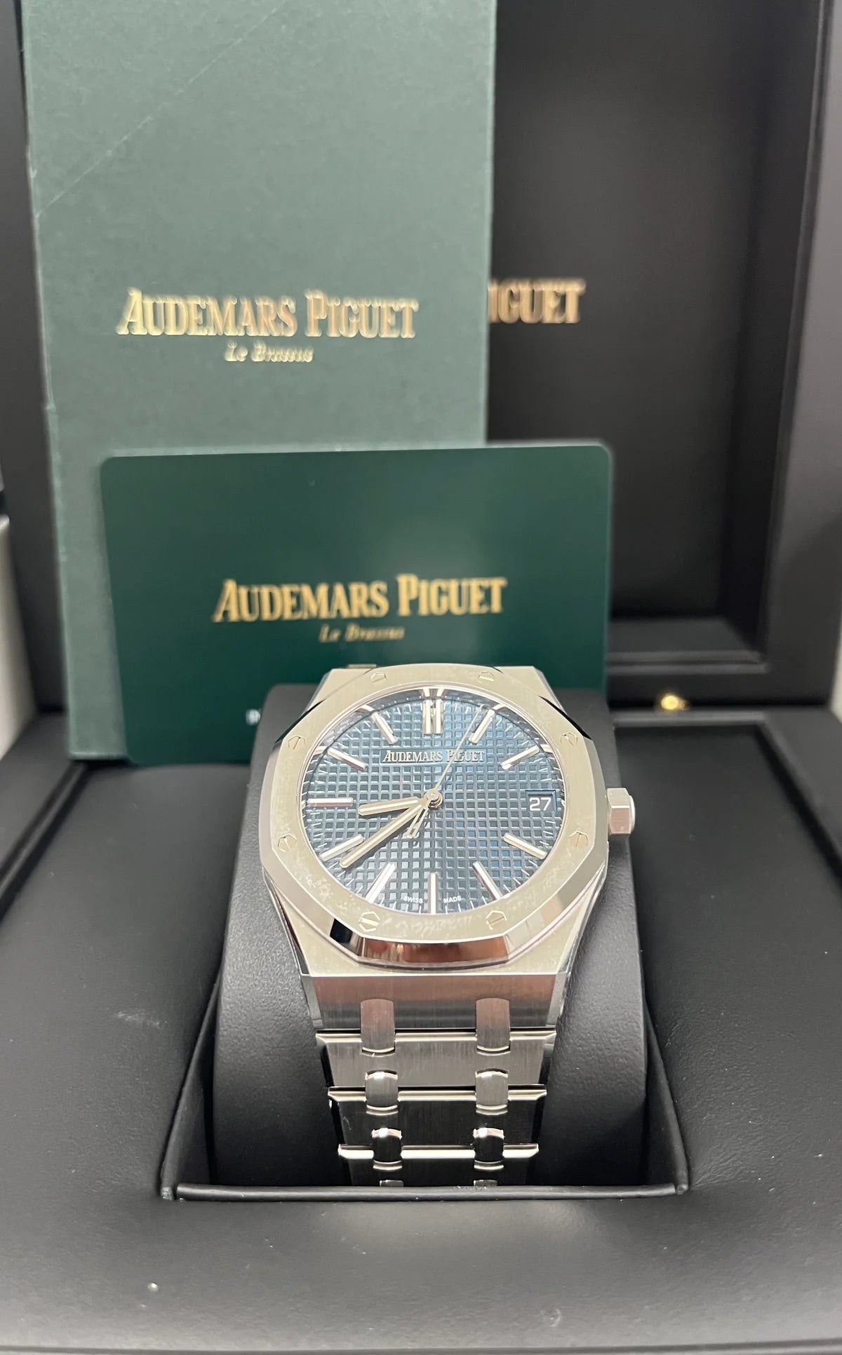 Audemars Piguet Royal Oak 41mm Stainless Steel/ Blue Dial