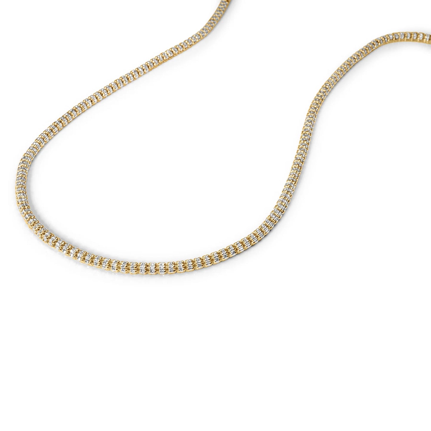 14KT Ice Link Chain 3.5mm