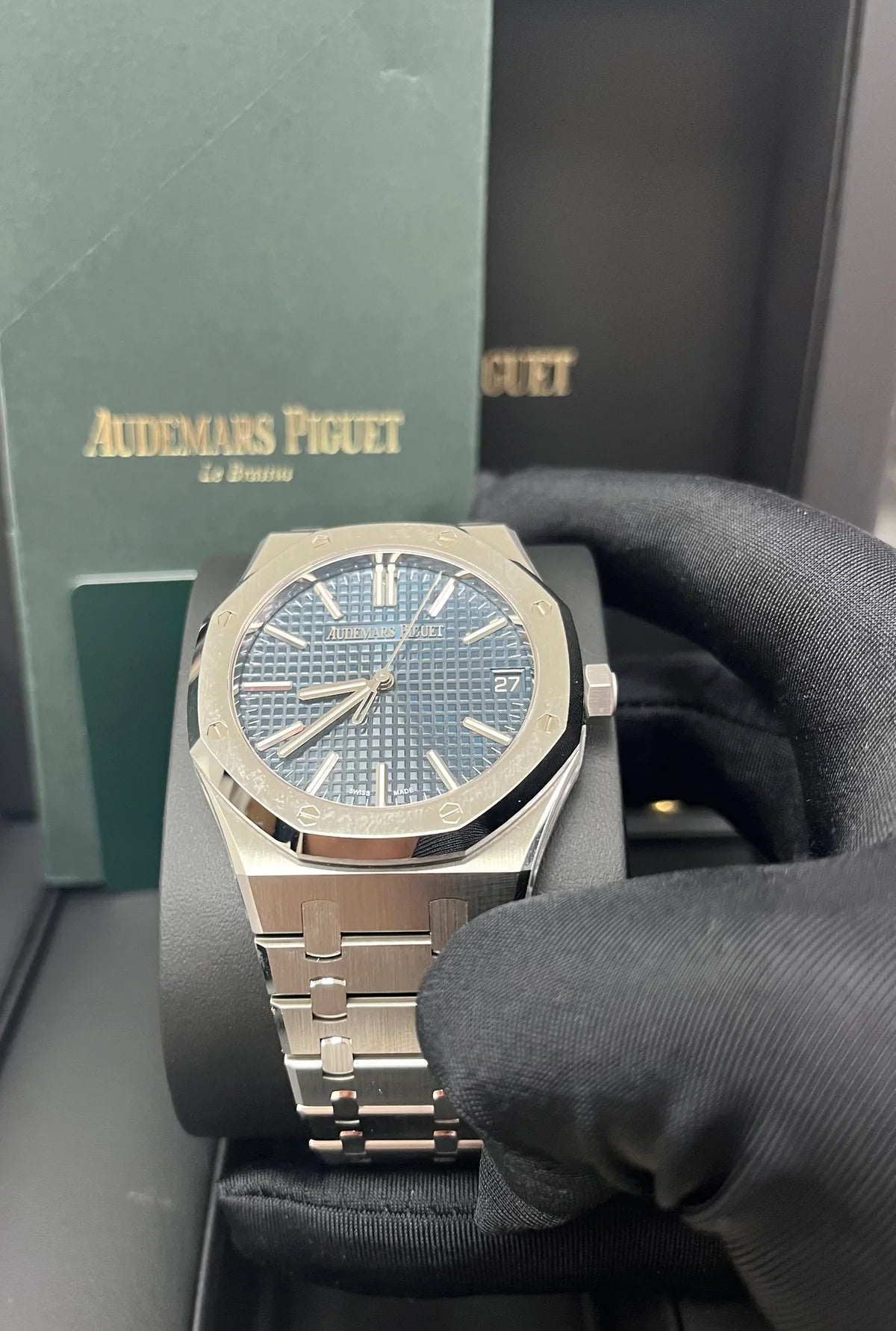 Audemars Piguet Royal Oak 41mm Stainless Steel/ Blue Dial