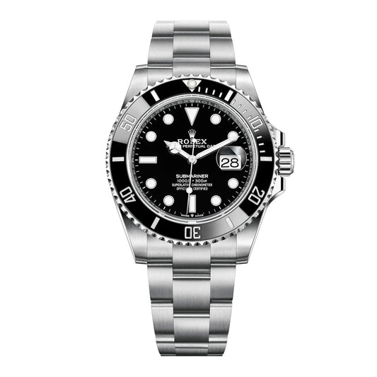 Rolex Submariner 41mm Stainless Steel Date Watch - Black Dial (Ref# 126610LN)