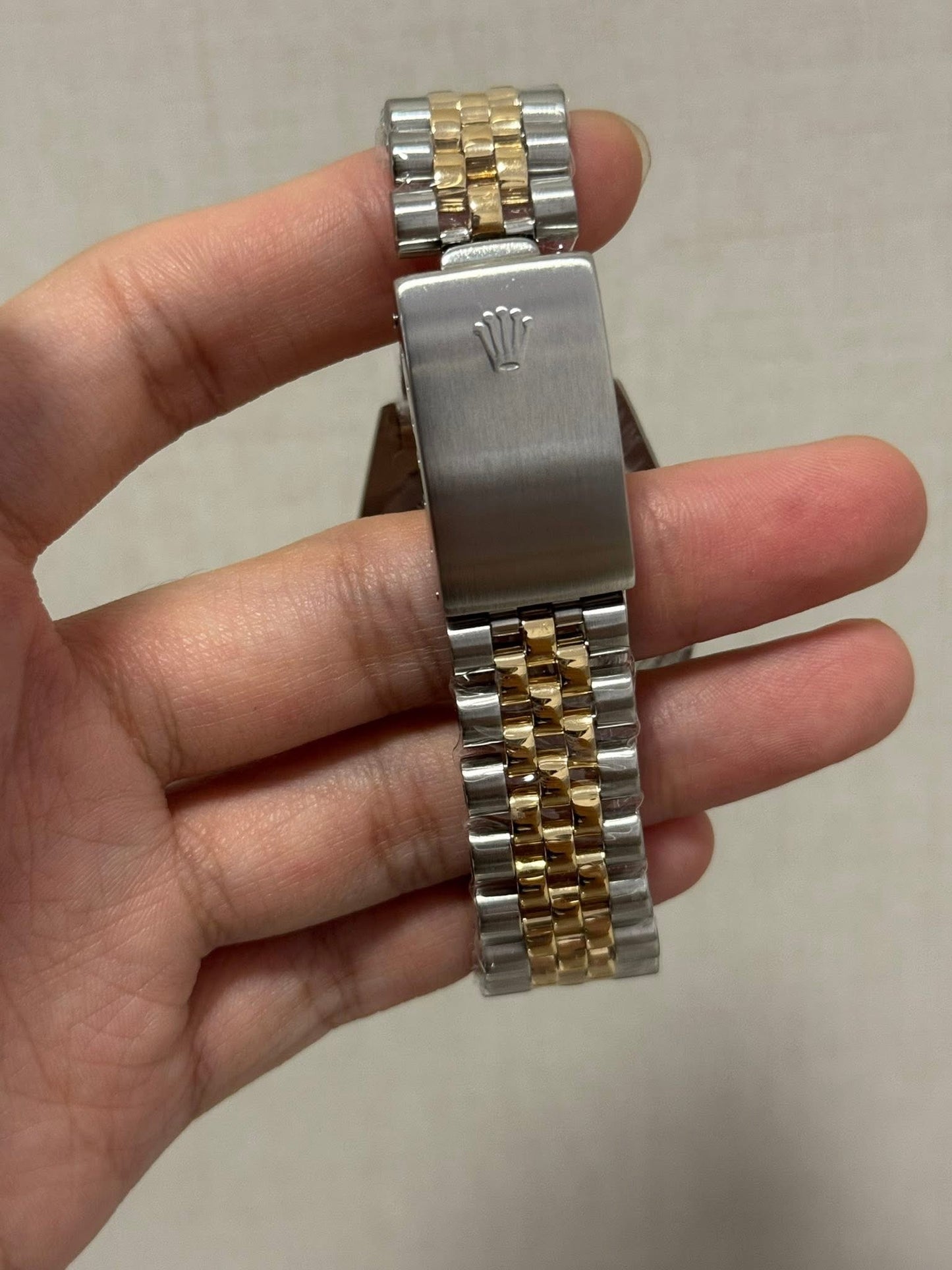 Rolex Datejust 36mm Steel Yellow Gold Blue Dial Watch