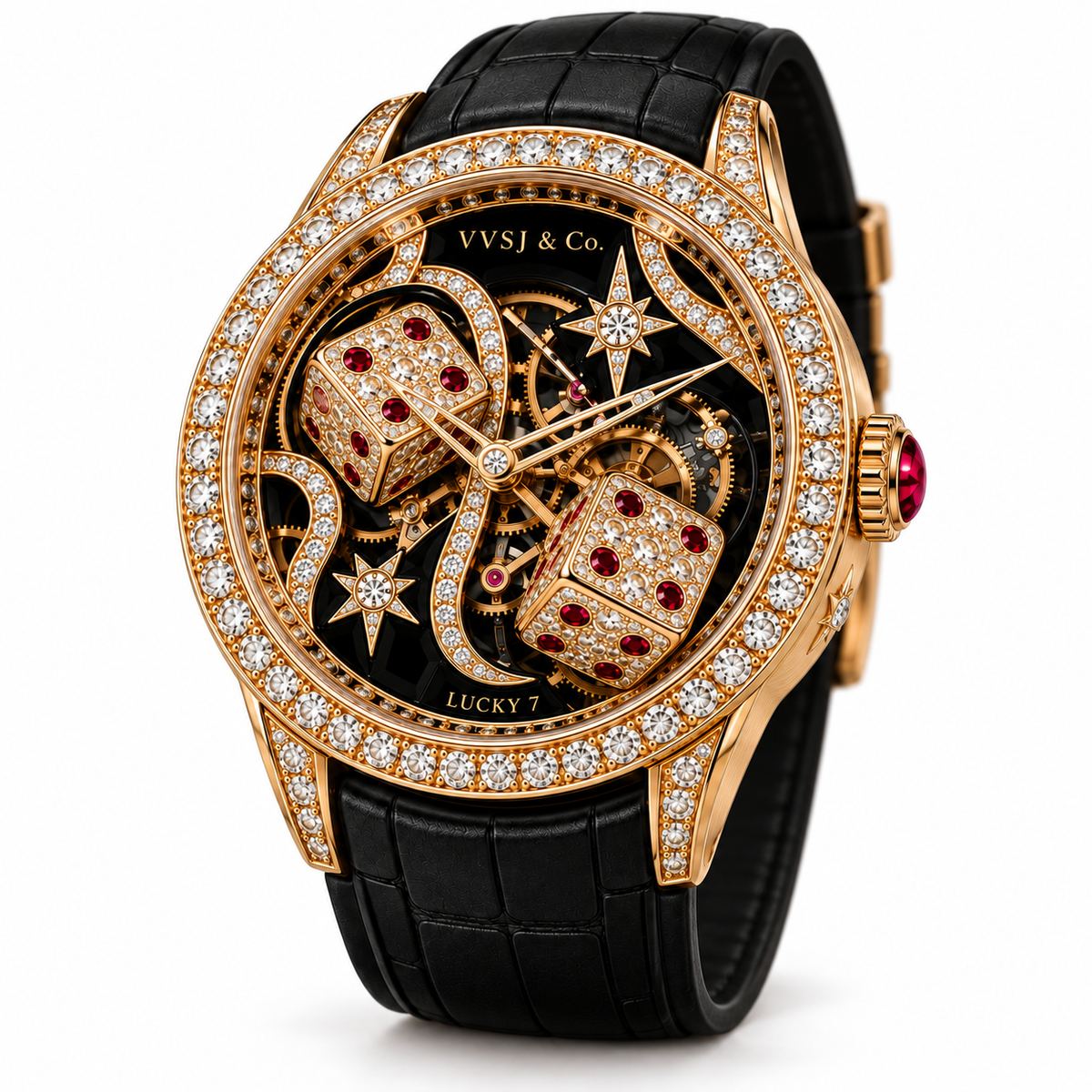 VVSJ Lucky 7 Celestial Dice Watch