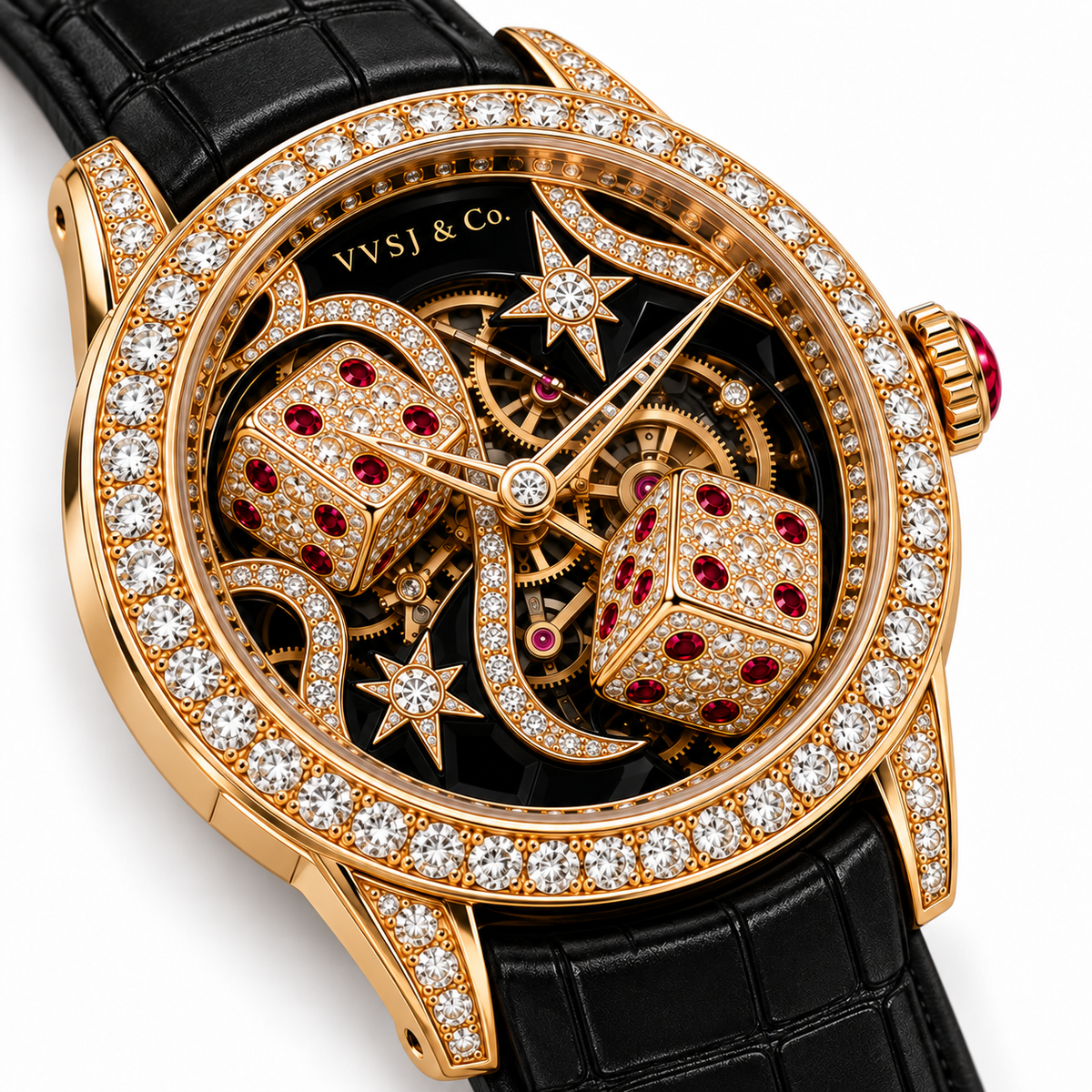 VVSJ Lucky 7 Celestial Dice Watch