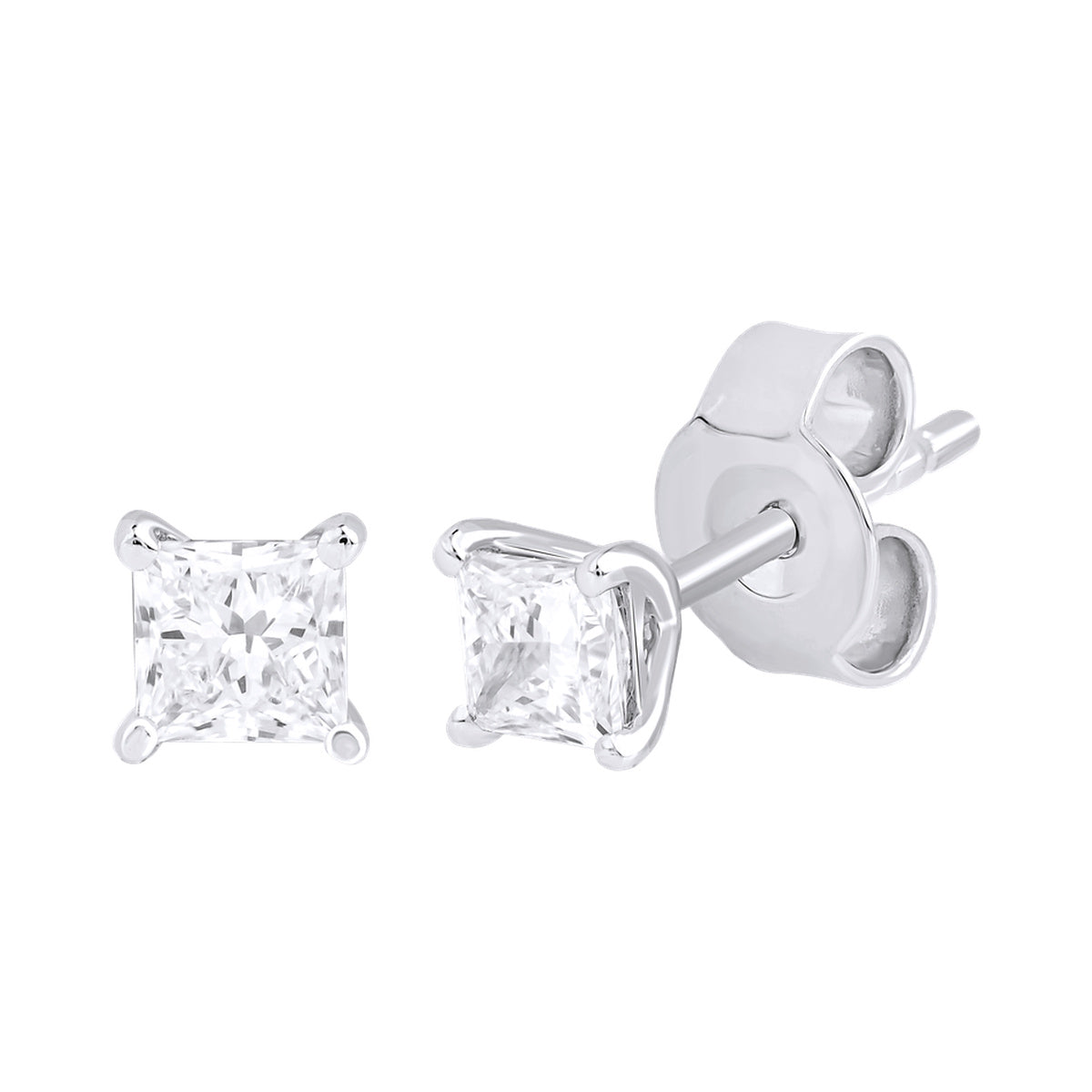 Princess Four-Prong Studs — authentic catalog photograph on white