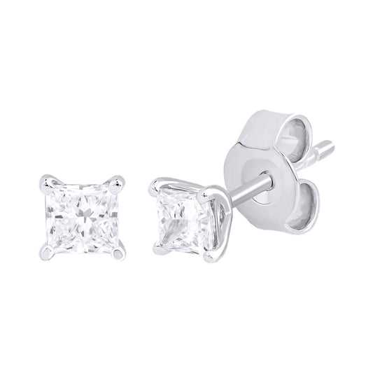 Princess Four-Prong Studs — authentic catalog photograph on white