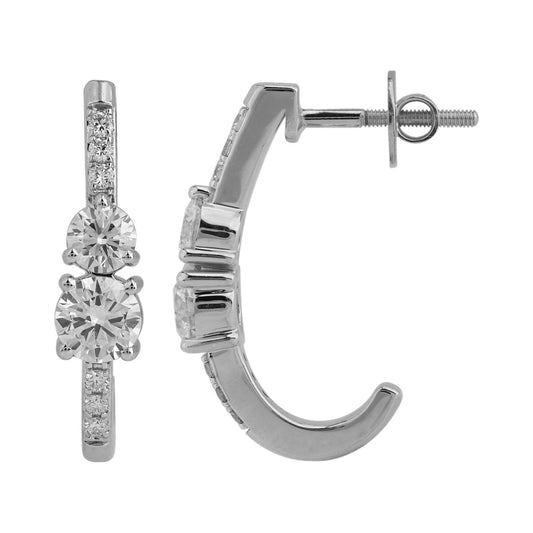 Round Accent Hoops — authentic catalog photograph on white