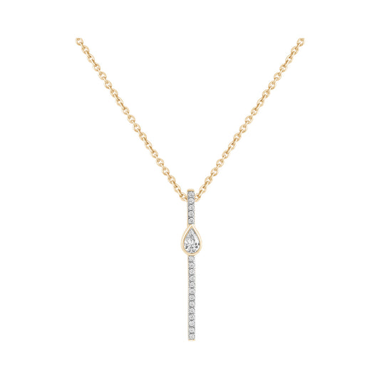 Pear Bar Pendant — authentic catalog photograph on white