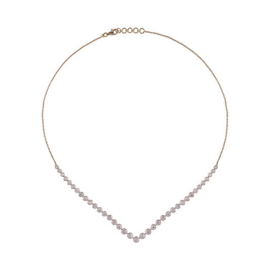 V-Line Riviera Necklace — authentic catalog photograph on white