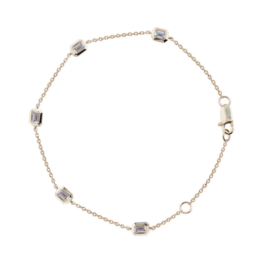 Emerald Station Bracelet — authentic catalog photograph on white