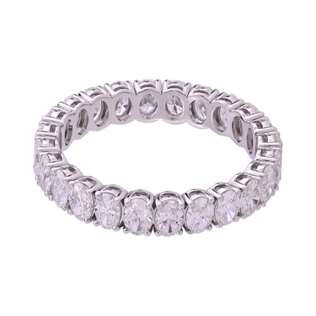 Oval Eternity Band — authentic catalog photograph on white