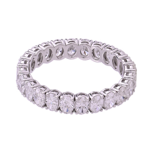 Oval Eternity Band — authentic catalog photograph on white
