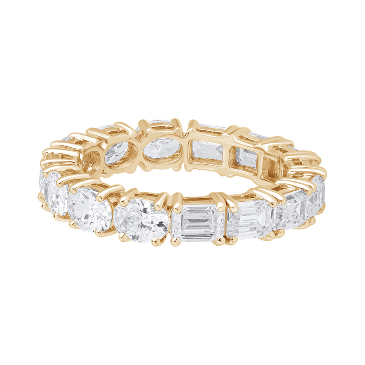 Mixed-Shape Eternity Band — authentic catalog photograph on white