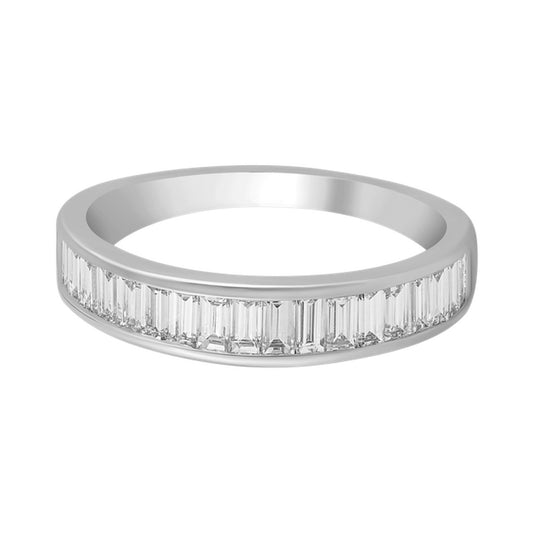 Channel Baguette Band — authentic catalog photograph on white